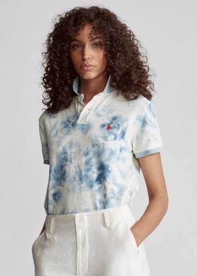 Camisa Polo Polo Ralph Lauren Tie-Dye Mulher 20459-DPBF